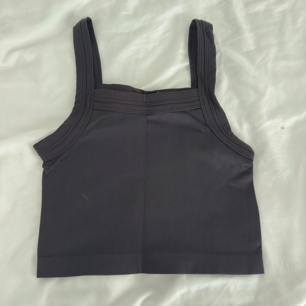 Out from under Black Crop Top for Women